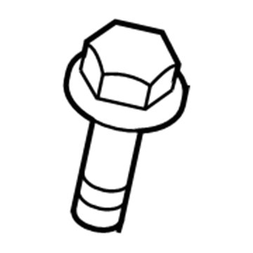 Mopar 5191002AA Hexagon Head Screw 5191002AA Mopar Hexagon Head Screw Illustration 1 of 1