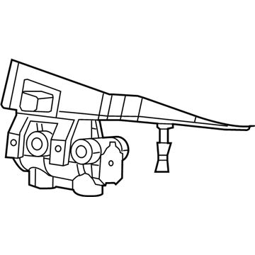 Chrysler Brake Master Cylinder - 68004718AE