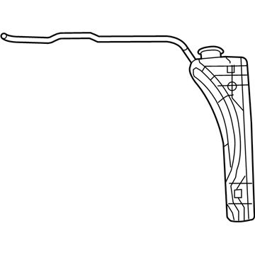 Jeep Wrangler Coolant Reservoir - 68091500AC