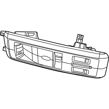 1PQ03BD1AA Mopar Housing-Overhead Console Illustration 1 of 1