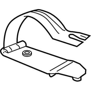 J5766468 Mopar BUSHING-Anti RATTLE Illustration 1 of 1