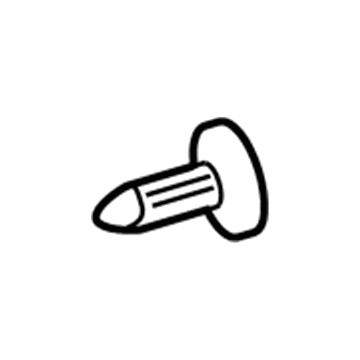 6033840 Mopar Push Retainer Illustration 1 of 1