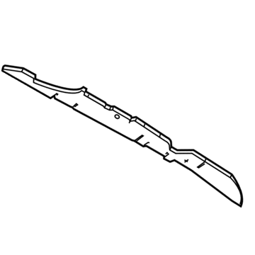 55277182AD Mopar Seal-Fender To COWL Illustration 1 of 1