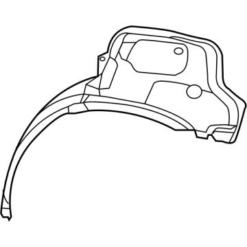 68224379AC Mopar WHEELHSE-WHEELHOUSE Outer Illustration 1 of 1