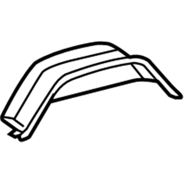 5131453AA Mopar Mat-WHEELHOUSE Illustration 1 of 1