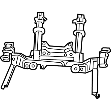 68227116AB Mopar Active Head Restraints Headrest Illustration 1 of 1