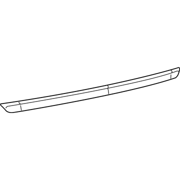 Mopar 68192332AA Step Pad-Rear FASCIA 68192332AA Mopar Step Pad-Rear FASCIA Illustration 1 of 1