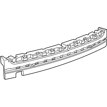 Mopar 68091517AA Rear Bumper Fascia Absorber 68091517AA Mopar Rear Bumper Fascia Absorber Illustration 1 of 1