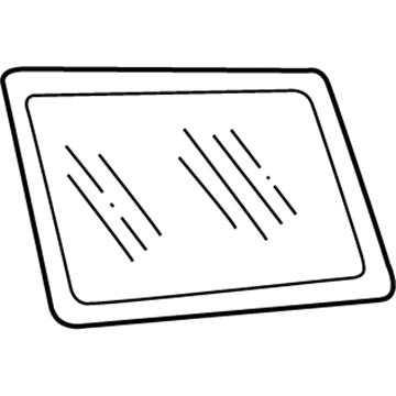 4084517 Mopar Glass-BODYSIDE Window Illustration 1 of 1