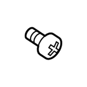 6036610AA Mopar Trim Screw Illustration 1 of 1