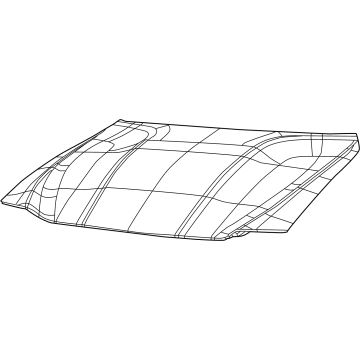 Dodge Charger Daytona Hood - 68590547AA