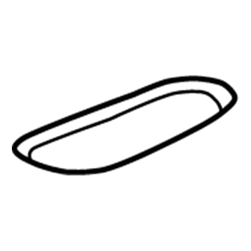 1DB96ZJ3AA Mopar Door Pull Cup Illustration 1 of 1