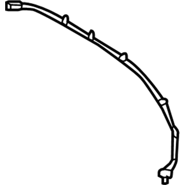 68253176AC Mopar Hose-SUNROOF Drain Illustration 1 of 1