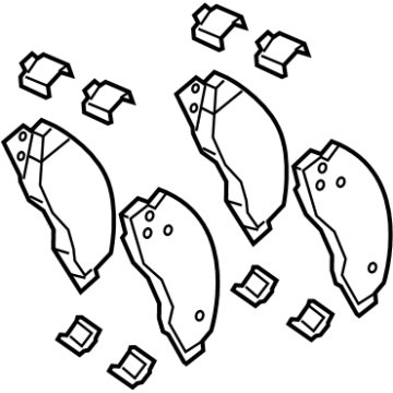 2025 Ram 2500 Brake Pad - 68453097AB