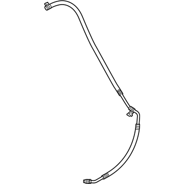 Dodge Challenger Power Steering Hose - 68078363AJ
