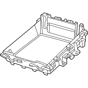 Mopar 6YU98XXXAC Closeout Bezel 6YU98XXXAC Mopar Closeout Bezel Illustration 1 of 1