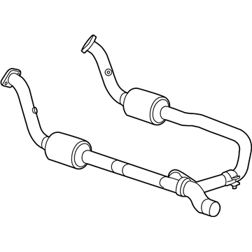 2007 Dodge Ram 2500 Catalytic Converter - 52121210AB