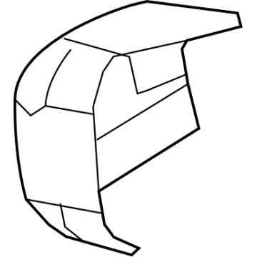 5113117AB Mopar Splash Shield Illustration 1 of 1