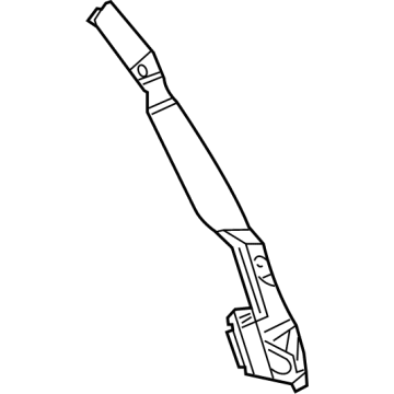 5109569AD Mopar Extension-D Pillar Lower Illustration 1 of 1