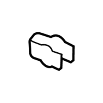 MR402859 Mopar Clip-Bezel Illustration 1 of 1