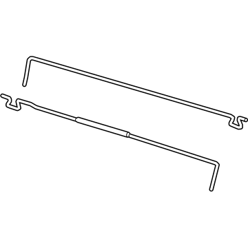Mopar 68159371AD Bar-Deck Lid Hinge TORSION 68159371AD Mopar Bar-Deck Lid Hinge TORSION Illustration 1 of 1