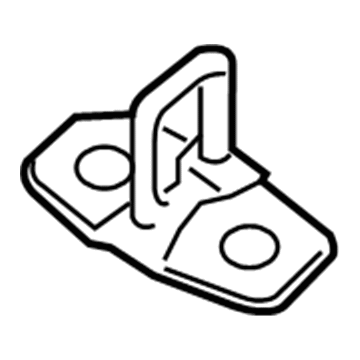 68193095AB Mopar STRIKER-DECKLID Latch Illustration 1 of 1