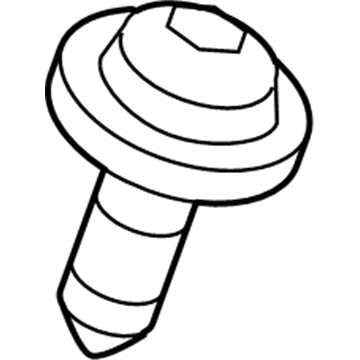 6101826 Mopar Hexagon Head Bolt Illustration 1 of 1