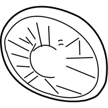 52029175AF Mopar Module-CONDENSER Cooling Illustration 1 of 1