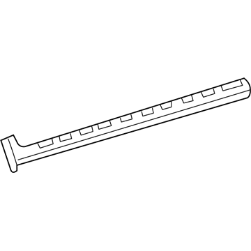 WW96TZZAC Mopar Side Sill Molding Illustration 1 of 1