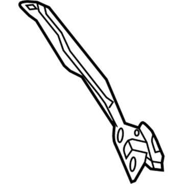 2017 Ram 1500 Hood Hinge - 55372575AD