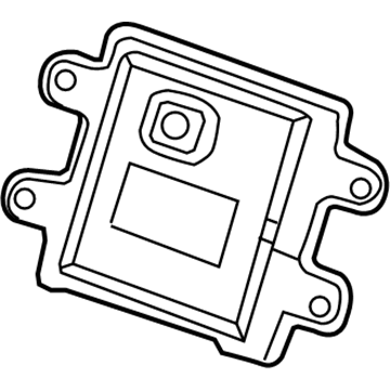 4692074AA Mopar Cover-Control Unit Illustration 1 of 1