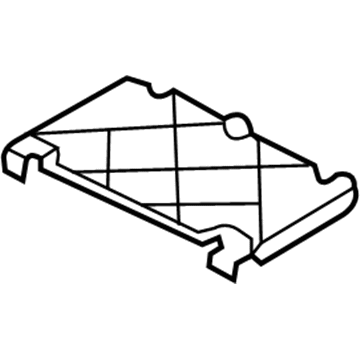 Mopar 56044171AD Bracket-Control Unit 56044171AD Mopar Bracket-Control Unit Illustration 1 of 1