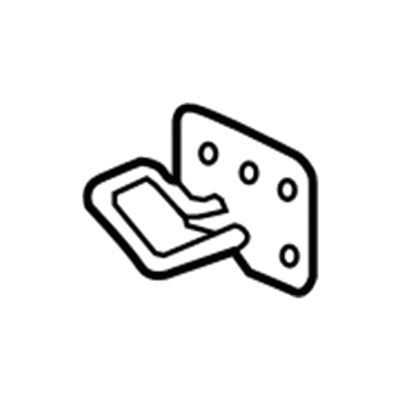 55197084AB Mopar STRIKER-Seat Back Latch Illustration 1 of 1