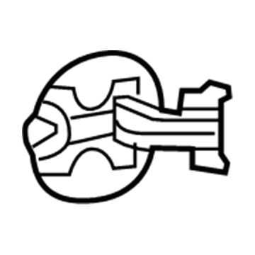 2010 Dodge Nitro Fuel Door - 55394206AD