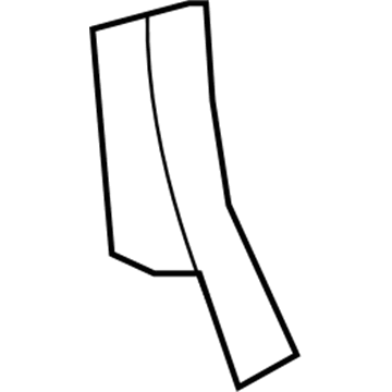 XQ92BD1AE Mopar Cowl Side Trim Panel Illustration 1 of 1