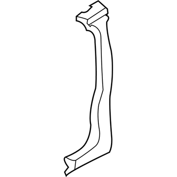 55176966AH Mopar REINFMNT-Center Pillar Inner Illustration 1 of 1