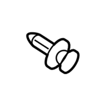 6501925 Mopar Push Pin Illustration 1 of 1