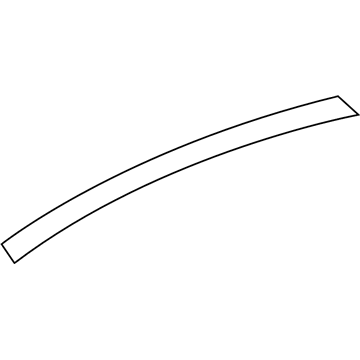 1AV11RXFAD Mopar APPLIQUE-Roof Panel Illustration 1 of 1