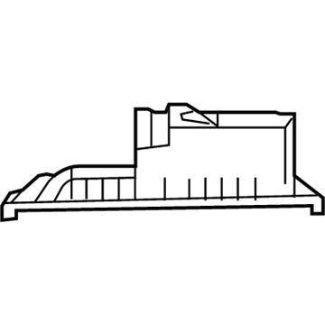 68041719AA Mopar Air Cleaner Cover Illustration 1 of 1