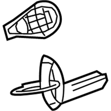 56046735AH Mopar Integrated Key Fob Illustration 1 of 1