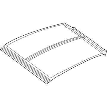5101672AA Mopar Roof Illustration 1 of 1