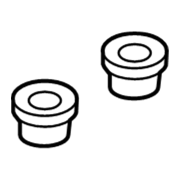 Mopar 68125171AA Seal-Master Cylinder Reservoir 68125171AA Mopar Seal-Master Cylinder Reservoir Illustration 1 of 1