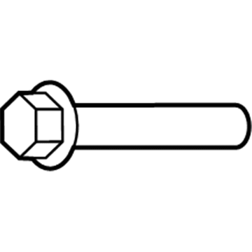 6101723 Mopar Hexagon Head Bolt Illustration 1 of 1