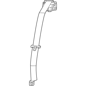 Dodge Charger Daytona Seat Belt - 7JY62TX7AC