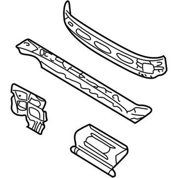 4878718AD Mopar Panel-Rear Seat Illustration 1 of 1