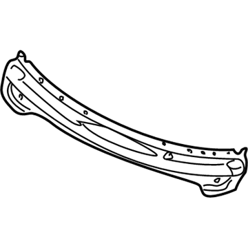 4878587AB Mopar Deck Opening Trough Illustration 1 of 1