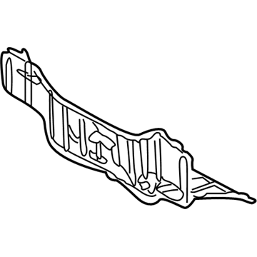Mopar 5019018AC Panel-Deck Lower 5019018AC Mopar Panel-Deck Lower Illustration 1 of 1