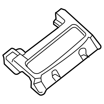 68312785AA Mopar Center Console Bezel Illustration 1 of 1