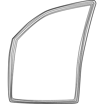 55275612AF Mopar Glass Run Seal Illustration 1 of 1