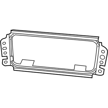 5291823AB Mopar Radio Bracket Illustration 1 of 1